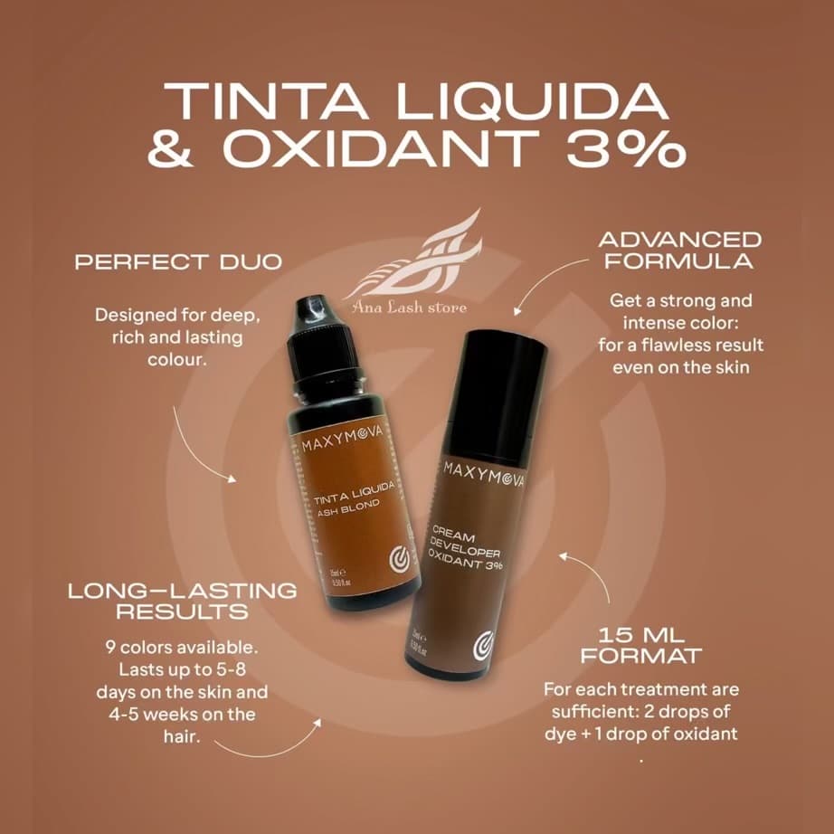 تینت ابرو مکسی مووا TINTA LIQUIDA MAXYMOVA — تصویر ۲
