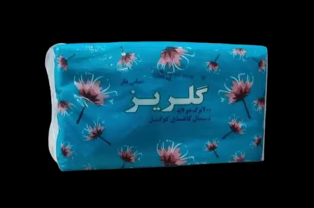 دستمال کوکتل 400 برگ گلریز