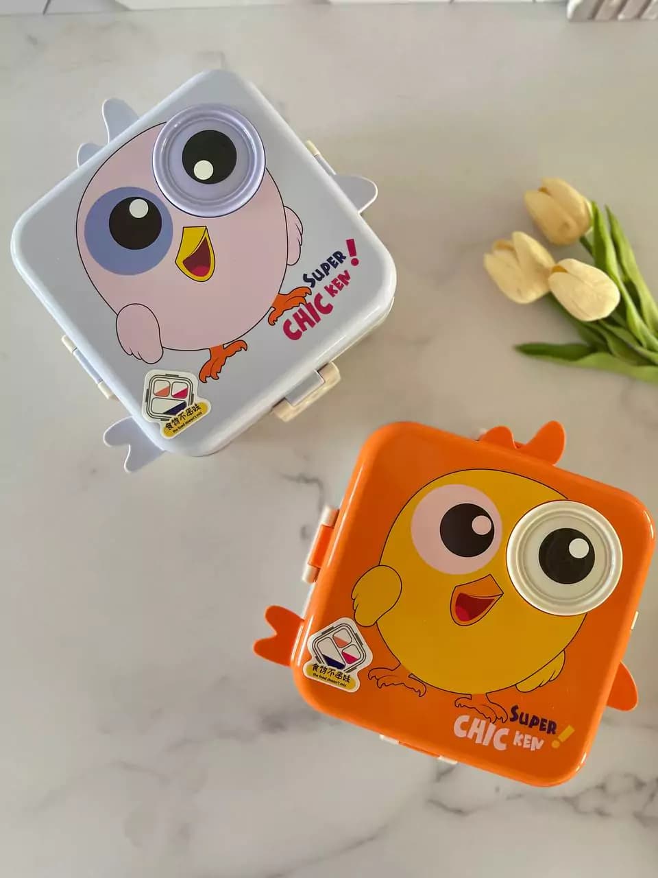 ظرف غذا استیل طرح جوجه