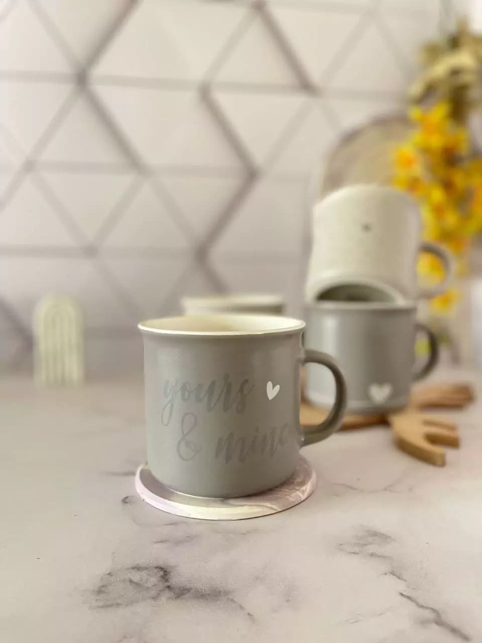 ماگ طرح قلبی — تصویر ۴