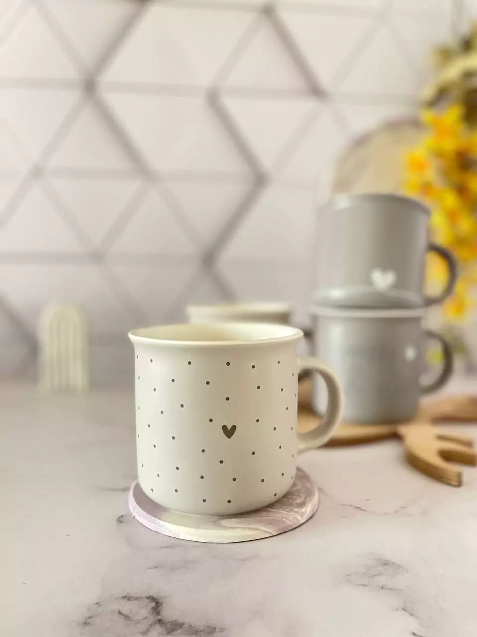 ماگ طرح قلبی — تصویر ۵