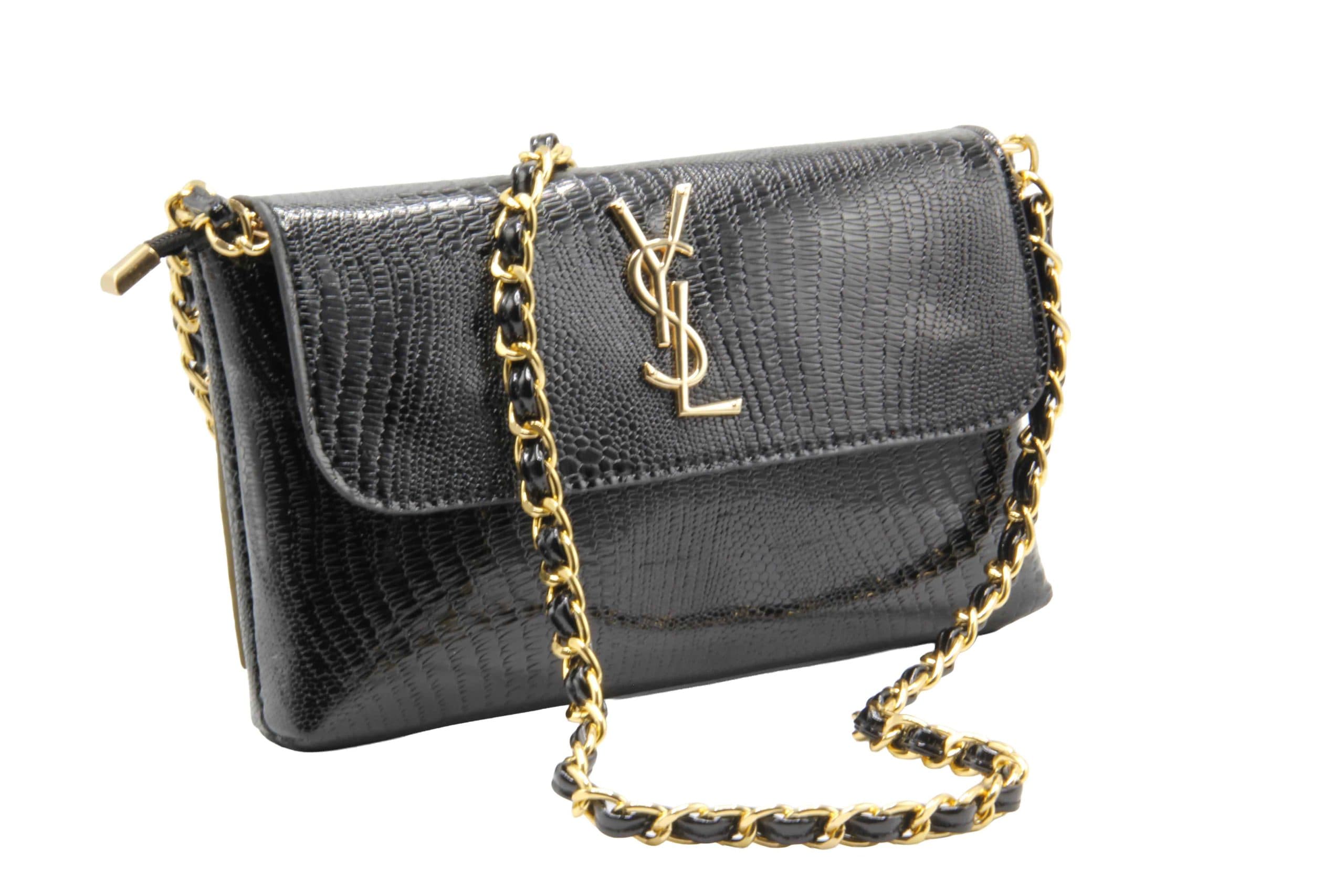 کیف مجلسی ورنی YSL — تصویر ۲