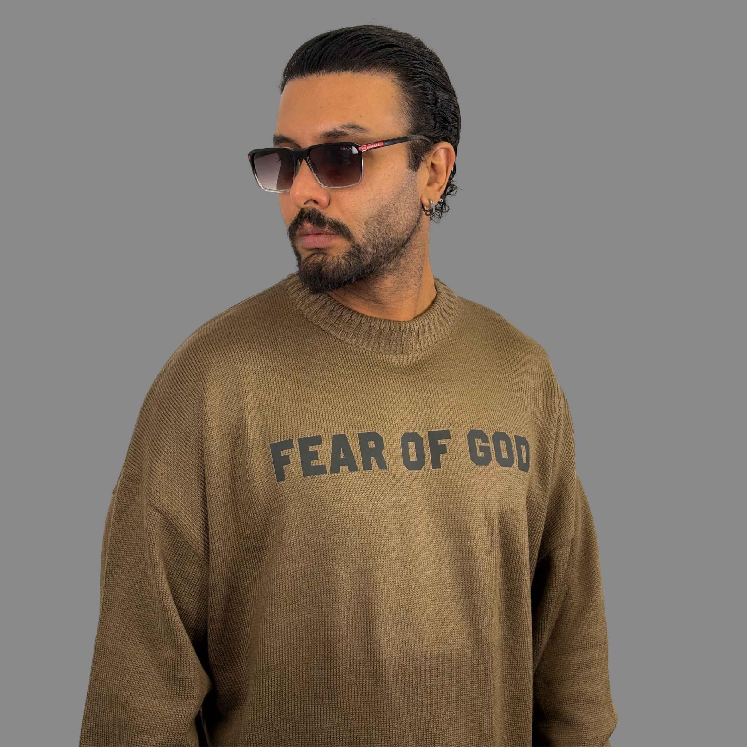 بافت مردانه آزاد مدل fear of God — تصویر ۲