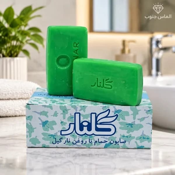 صابون گلنار سبز — تصویر ۲