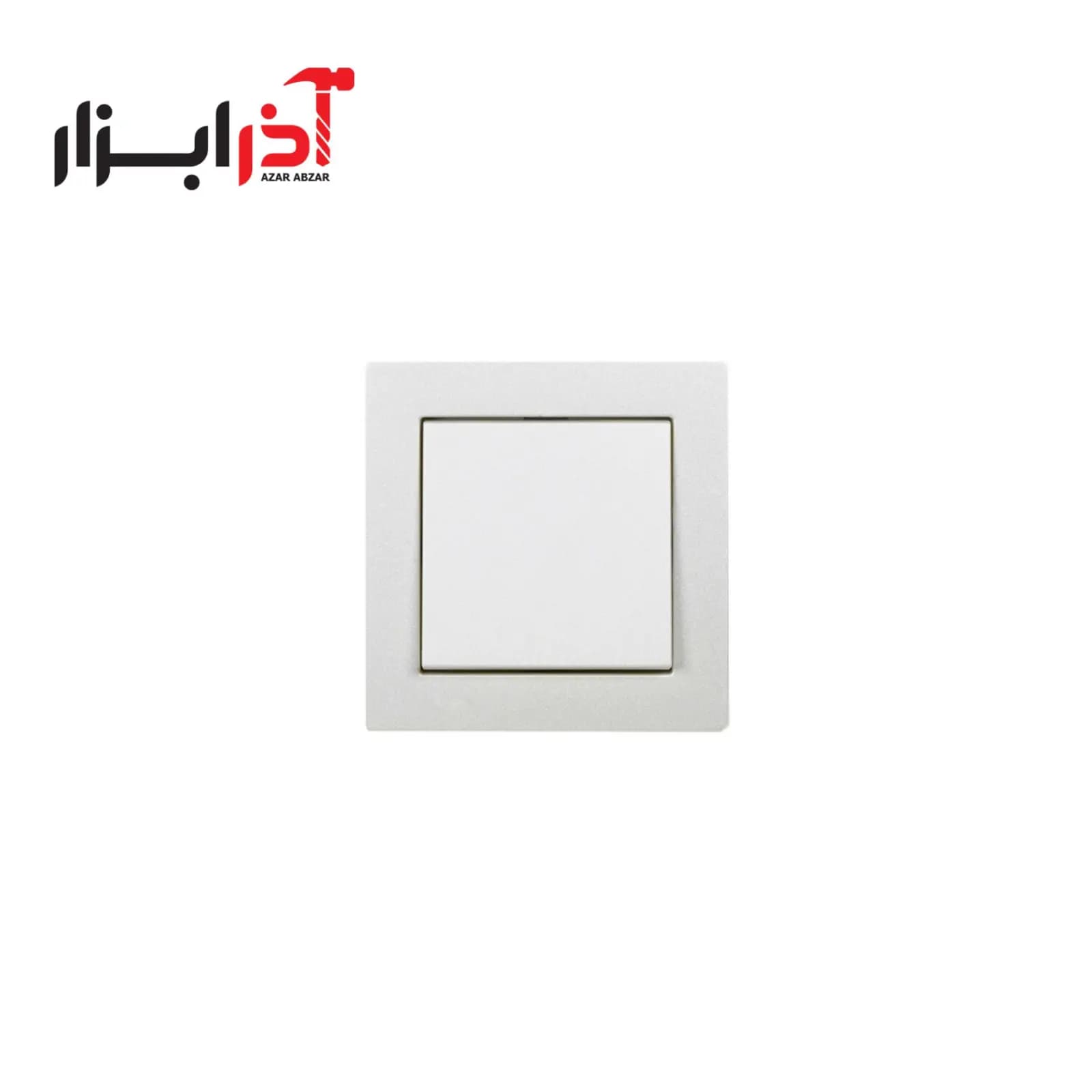 تک پل توکار قاب سفید