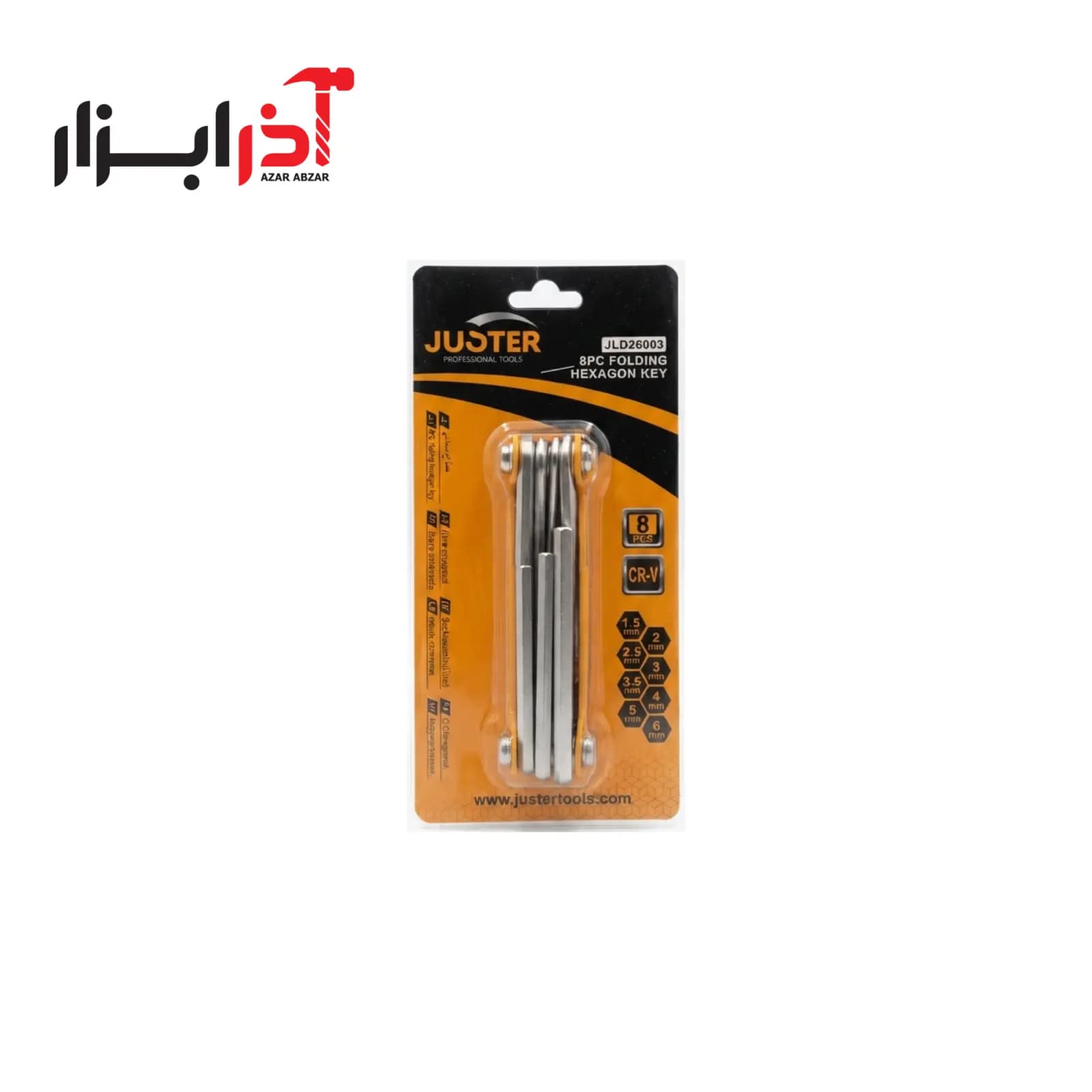 آلن چاقویی 6 گوش ژوستر JLD26003