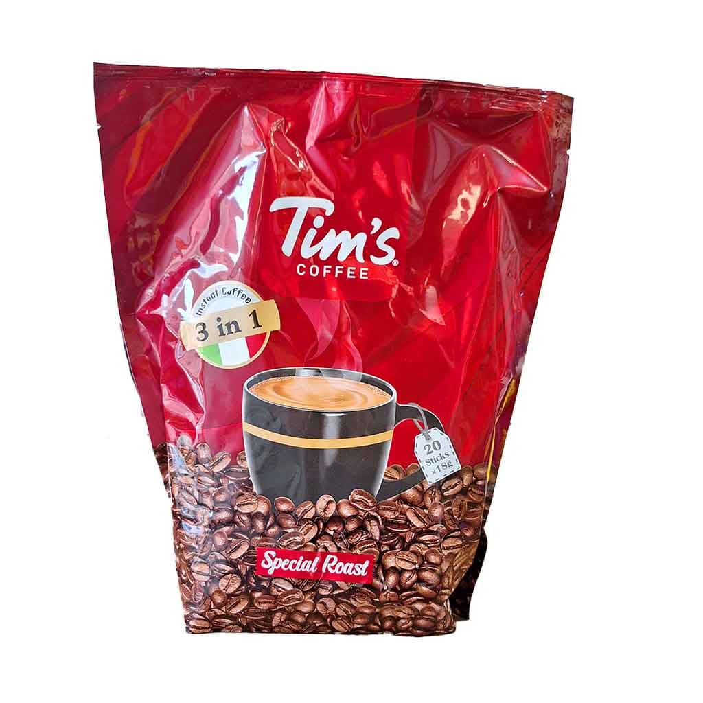 کافی میکس 3 در 1 تیمز بسته 20 عددی | Tims Coffee Mix 3 in 1