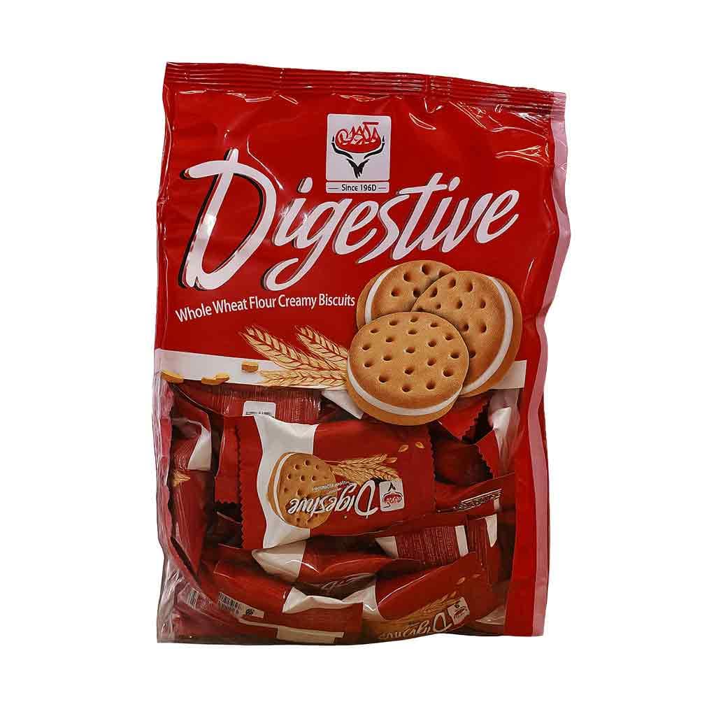 بیسکویت دایجستیو کرمدار آدرین 450 گرم | Adrin Digestive Cream Biscuits