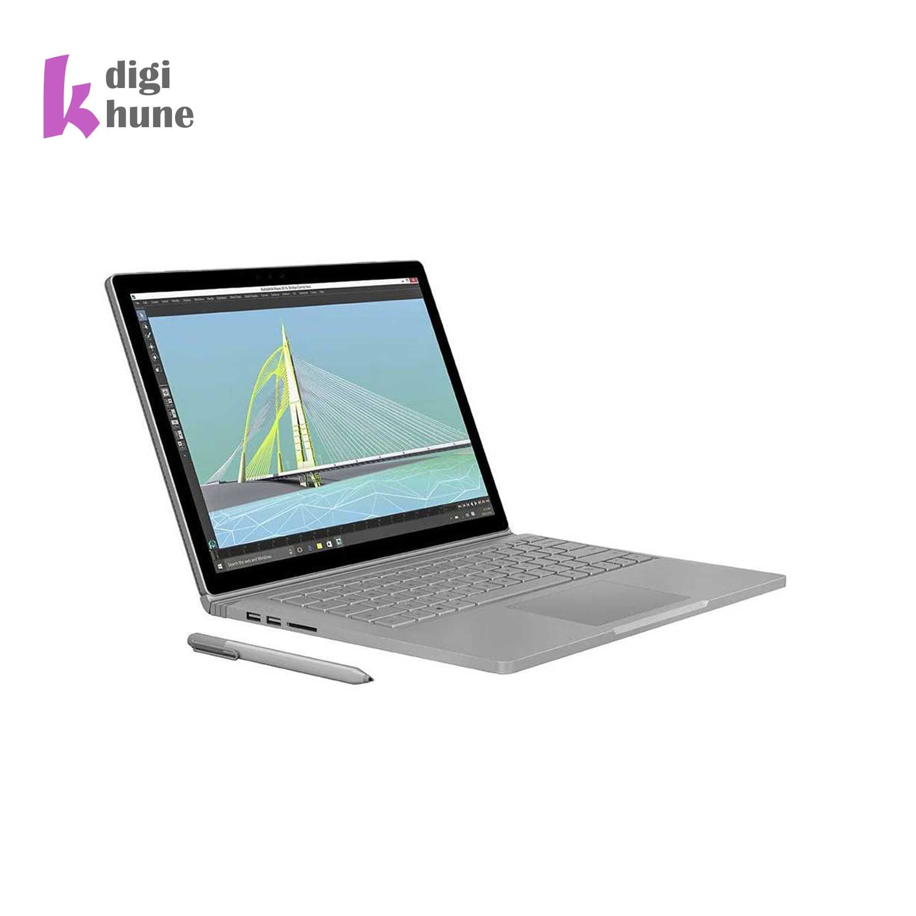 مایکروسافت سرفیس بوک 1 |surface book 1 | CORE i7-6600U | 8GB | 256GB SSD — تصویر ۵