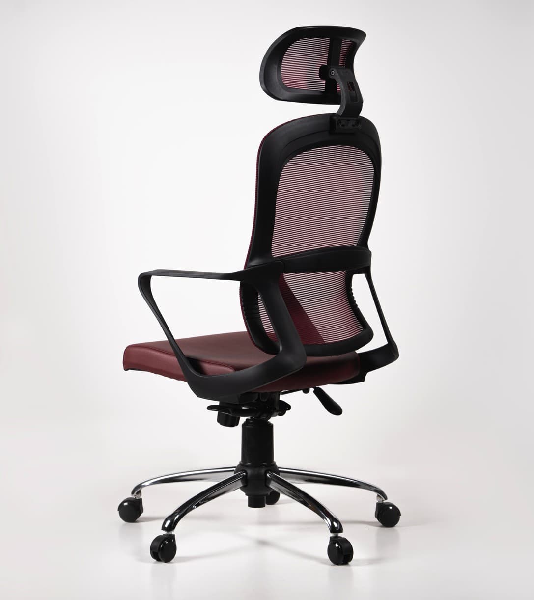 صندلی مدیریتی نوین سیستم H600 مشکی — تصویر ۴