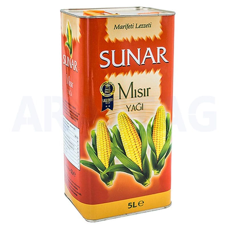 روغن ذرت 5 لیتری سونار ترکیه sunar