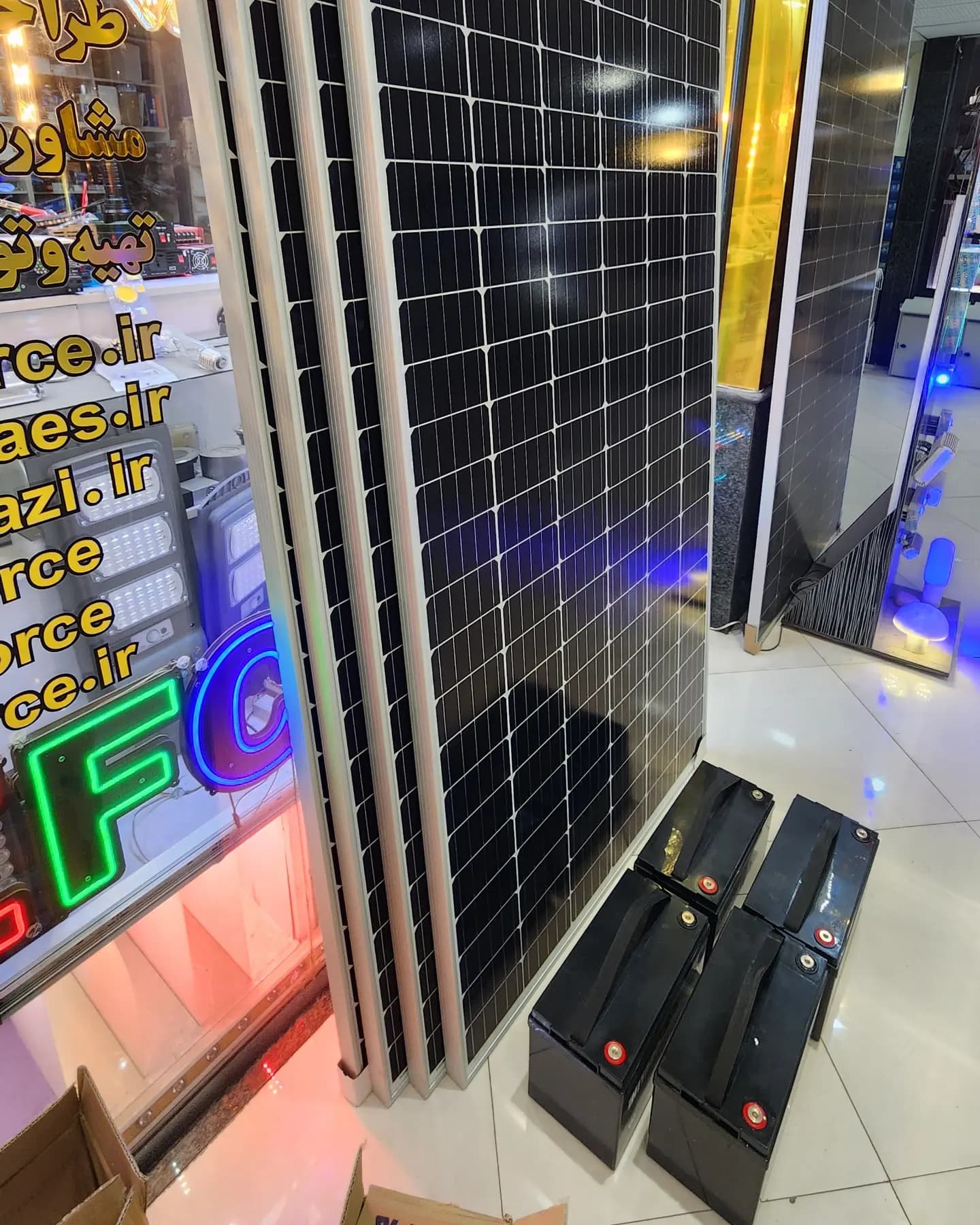 پنل خورشیدی مونو کریستال 500 وات Trina solar — تصویر ۲