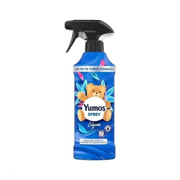 اسپری خوشبو کننده هوا یوموش yomus رایحه لیلیوم حجم 450 میلی لیتر