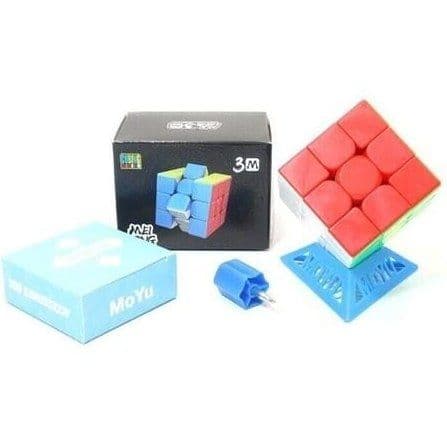 روبیک مگنتی مویو 3*3 طرح استیکرلس کد MF8883 — تصویر ۳