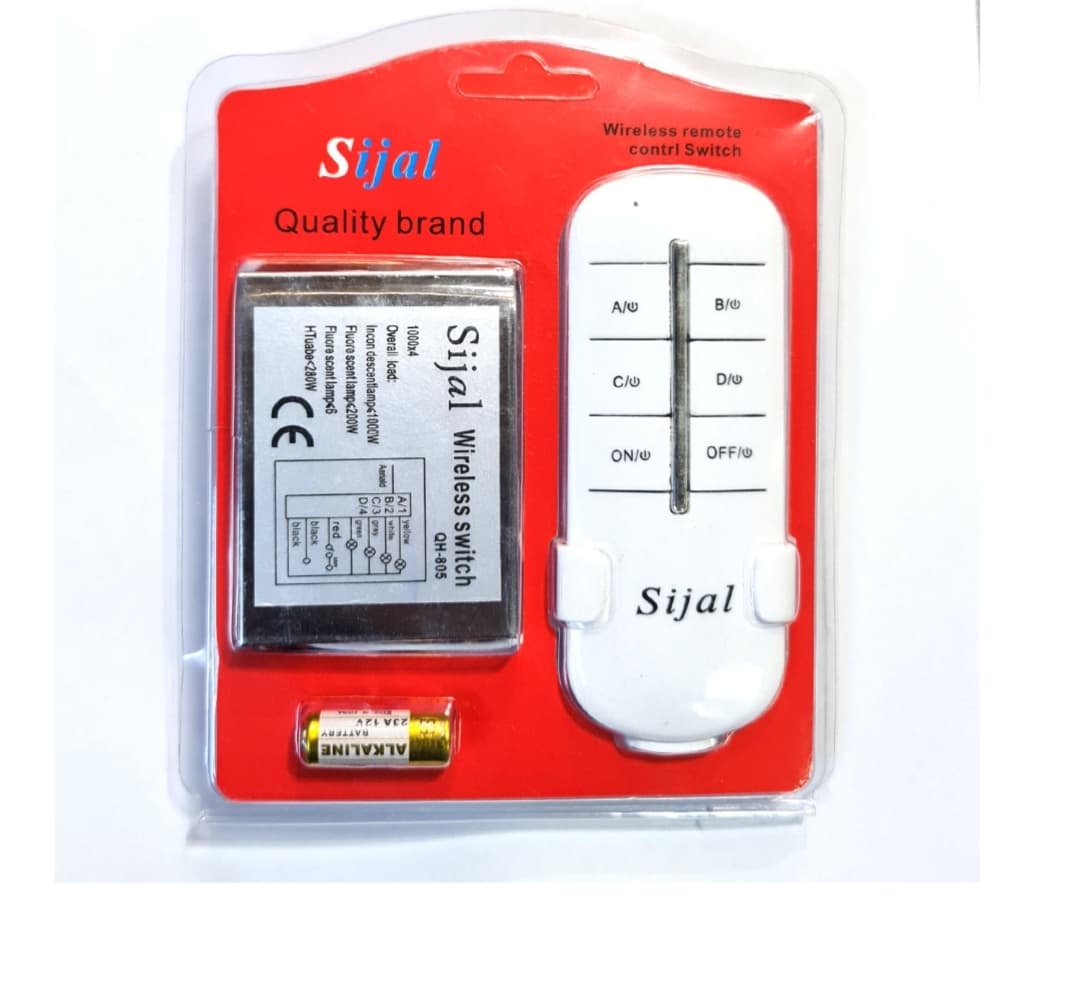 ریموت چهار کانال 220 ولت ده تایی — تصویر ۲