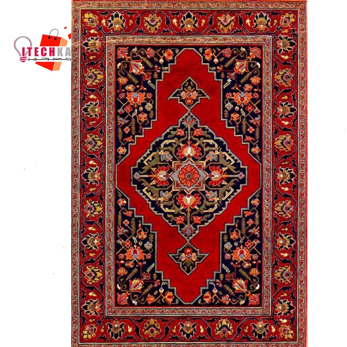 برچسب کاغذی پشت چسبدار طرح فرش کد 17