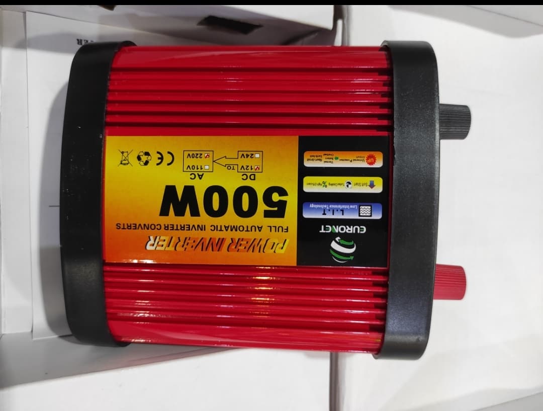 مبدل برق خودرو 500 وات یورونت 12V — تصویر ۳