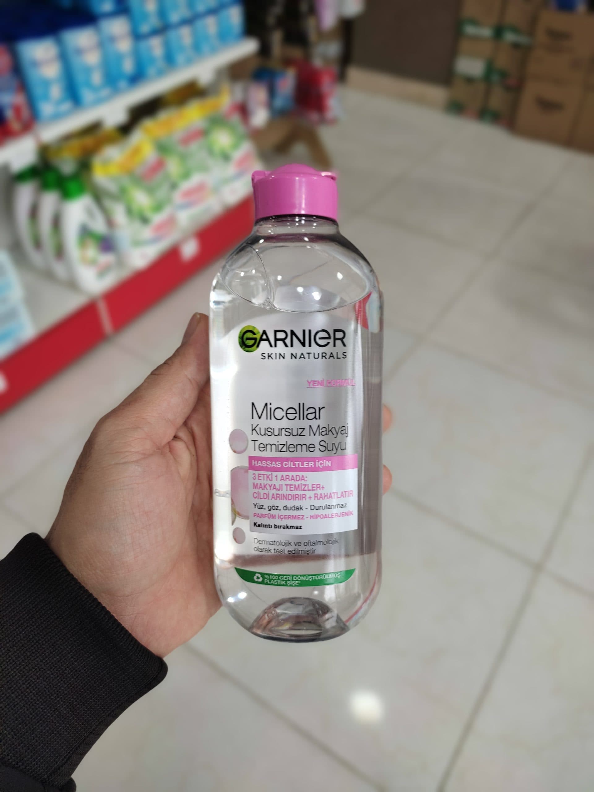 میسلار واتر صورتی 400 میلی گارنیر Garnier