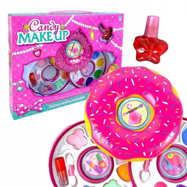 ست آرایش دخترانه دوناتی Candy Make Up مدل 003