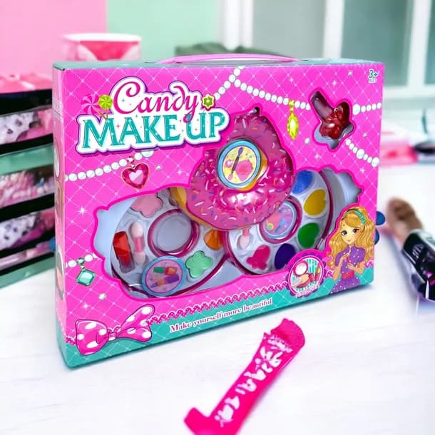 ست آرایش دخترانه دوناتی Candy Make Up مدل 003 — تصویر ۳