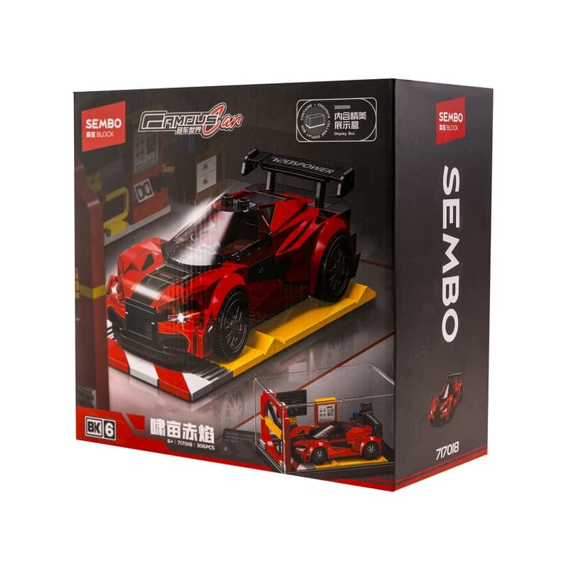 لگو ماشین فراری سری Famous Car کد 717018 – 306 قطعه