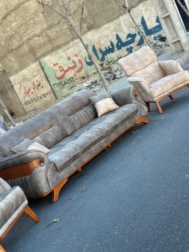 مبل راحتی مدل ویکتور تختشو — تصویر ۵