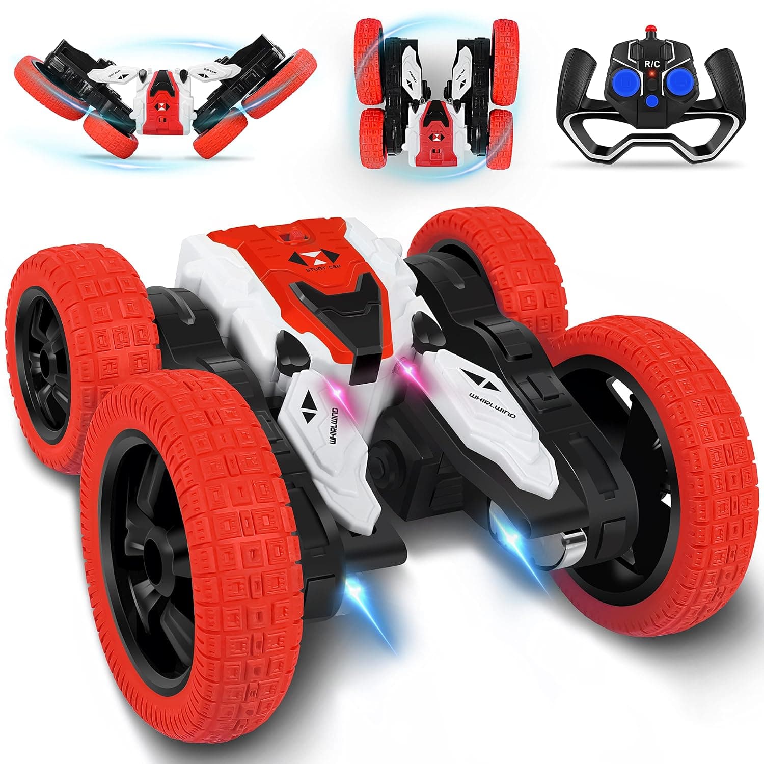 ماشین کنترلی آفرود دیوانه (Stunt Car) مدل 523 – دو طرفه و چرخان — تصویر ۸