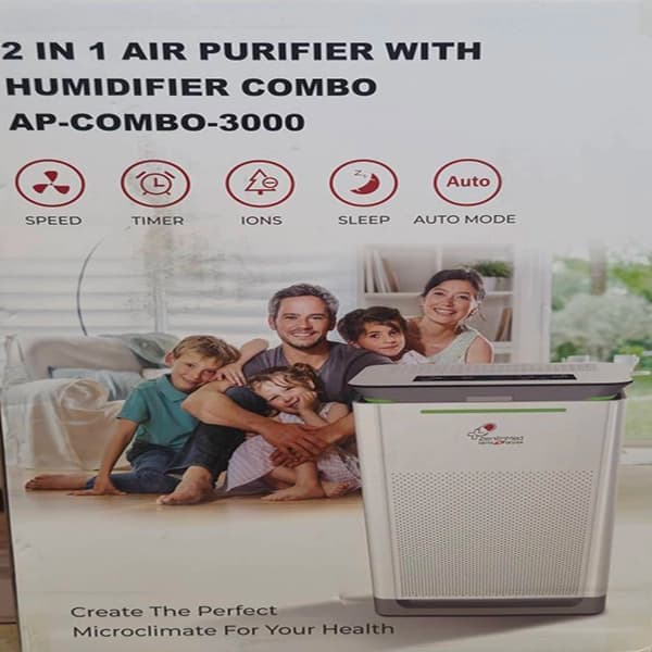 تصفیه هوا و رطوبت‌ساز زنیت‌مد AP-Combo 3000 — تصویر ۲