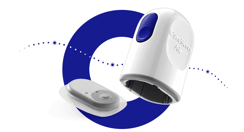 سنسور پایش مداوم قندخون کرسنس ایرCaresens Air Continuous Glucose Monitoring Sensor — تصویر ۲