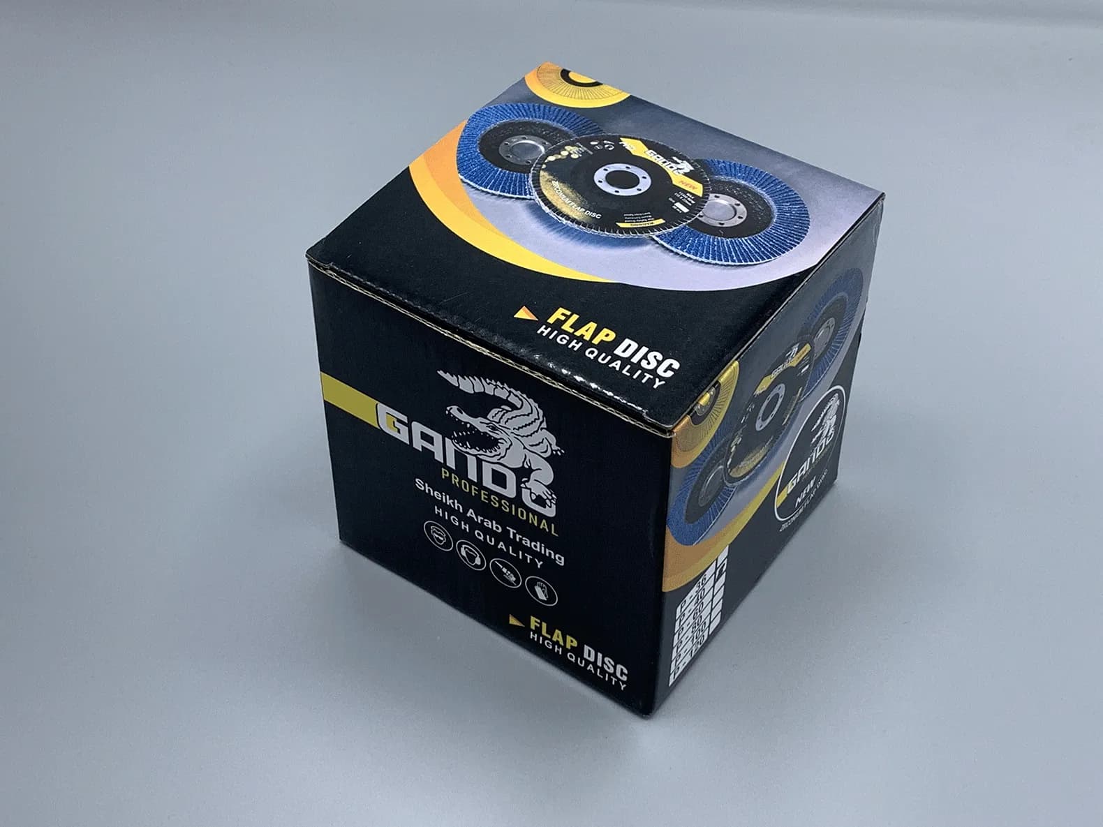 سنباده فلاپ مینی 90 لایه P100 گاندو (GANDO) — تصویر ۲