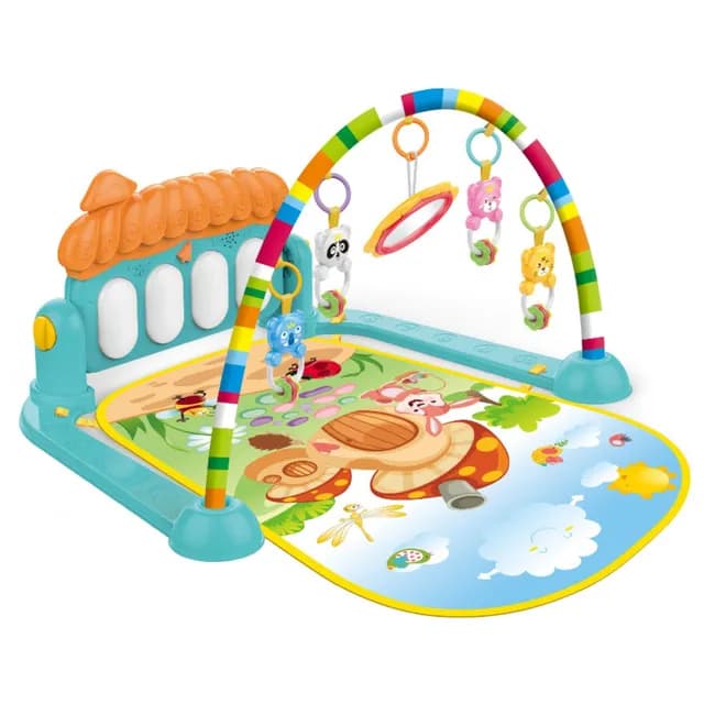تشک بازی موزیکال هانگر مدل Baby Piano Fitness Rack ایتم HE0639