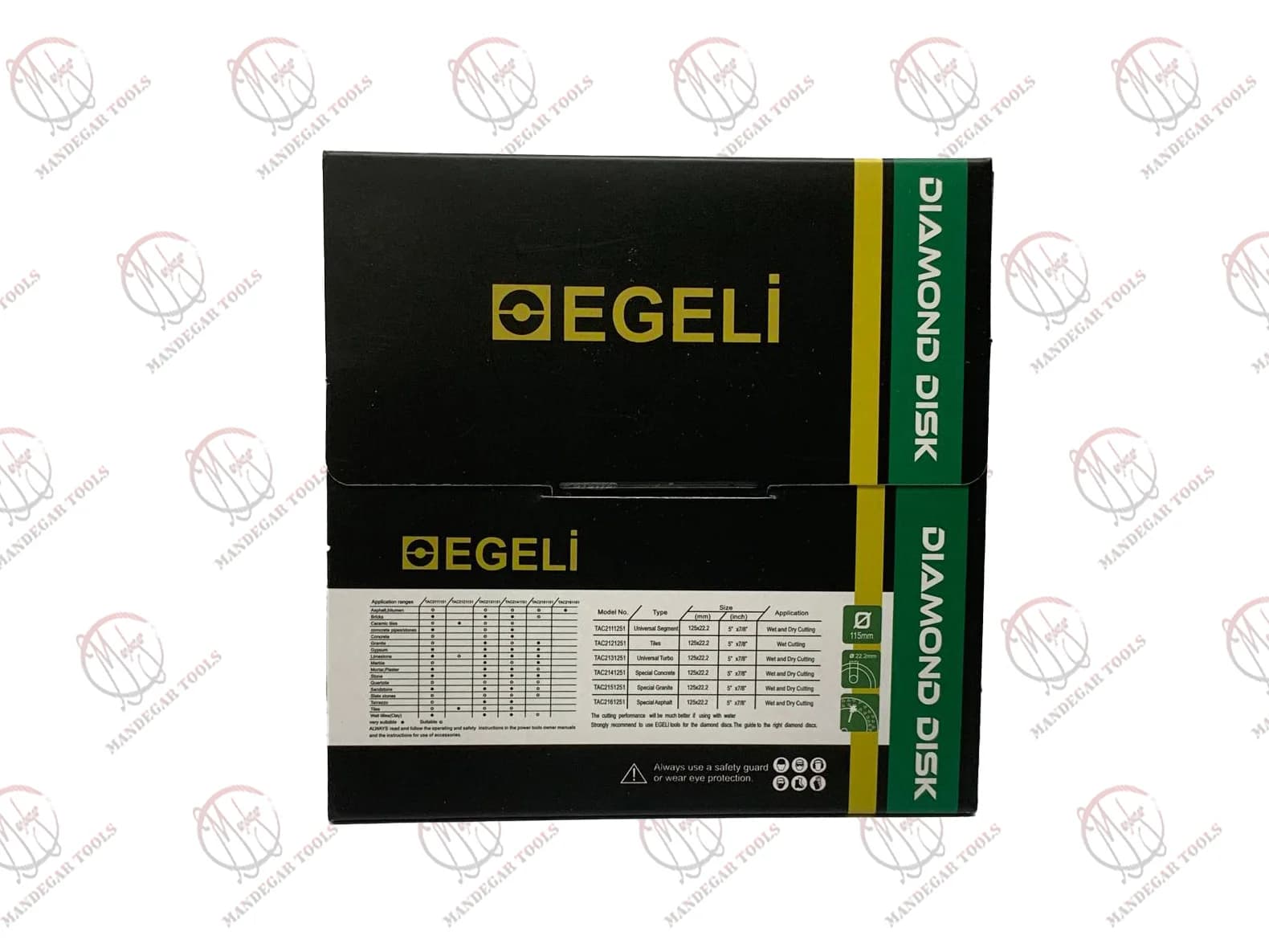 دیسک الکتروپلیت برشی چاکدار برند ایگلی (EGELI) — تصویر ۶