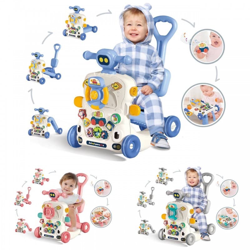 واکر چند کاره کودک Toys-Egypt طرح 5 در 1 آبی
