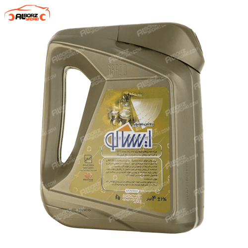 روغن موتور ایساکو 10W40 SL چهار لیتری — تصویر ۲