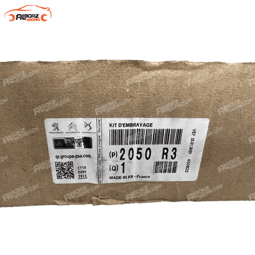 دیسک و صفحه کلاچ پژو 206 تیپ 5 Valeo ولئو کارتن کاهی فرانسه — تصویر ۲