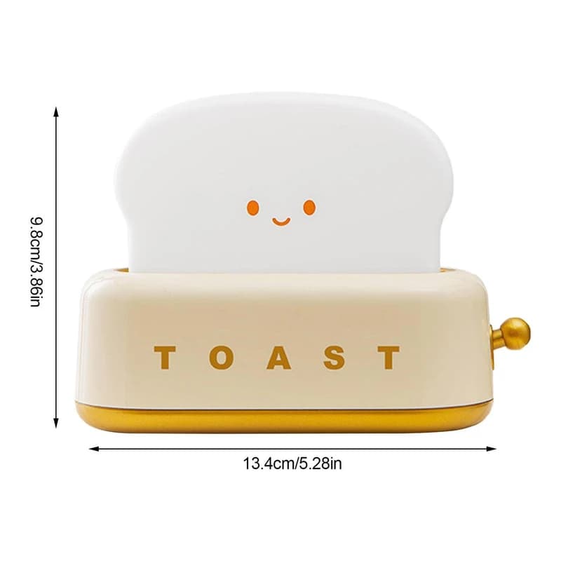 چراغ خواب کودک LED مدل TOAST شارژی — تصویر ۵