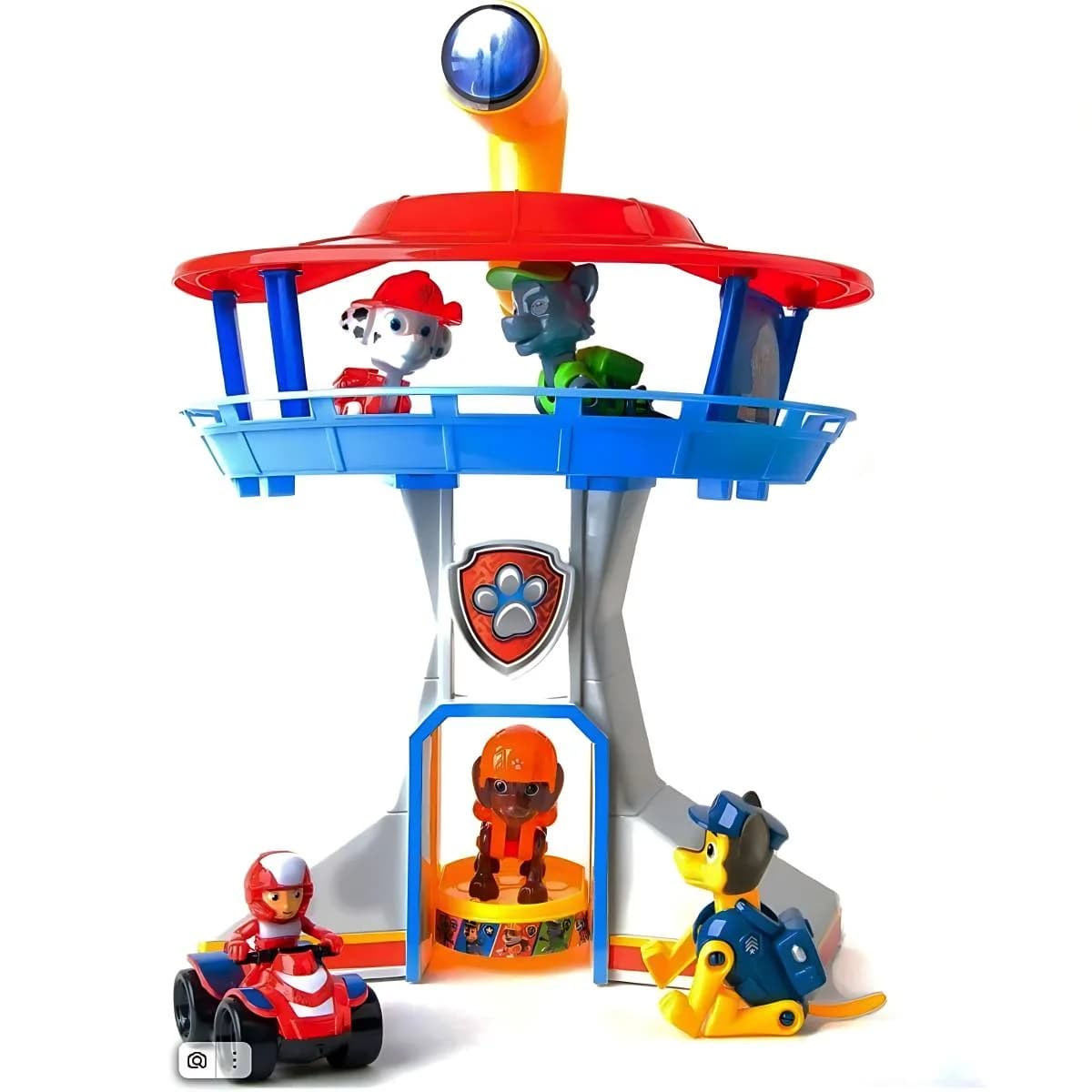 ست بازی برج مراقبت سگهای نگهبان Paw Patrol مدل 1014 همراه فیگورها — تصویر ۲