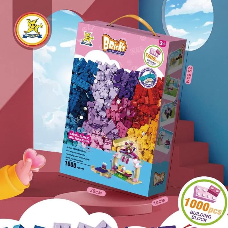 لگو کلاسیک بریکس 1000 قطعه آیتم 1029 BRICKS
