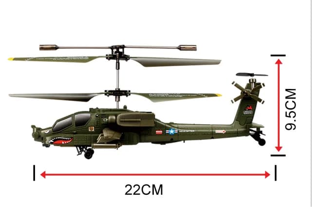 هلیکوپتر کنترلی پروازی 3 کاناله سایما SYMA S109G Beast — تصویر ۶