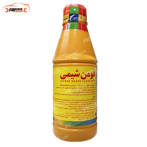 روغن ترمز زرد DOT 3 فومن شیمی — تصویر ۲