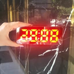 ساعت رومیزی دیجیتال گائوسیو مدل آینه ای کد 3821 — تصویر ۶