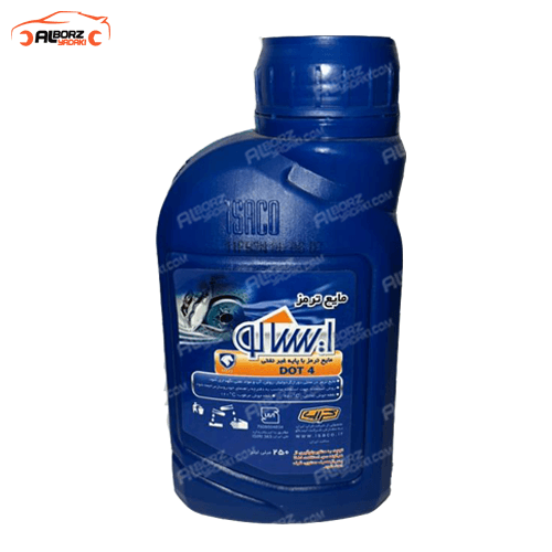 روغن ترمز آبی DOT 4 آبی ایساکو — تصویر ۲