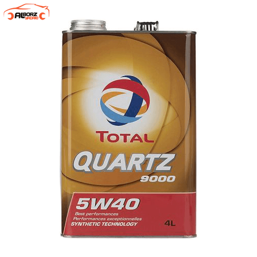 روغن موتور توتال Quartz 9000 5W40 SN چهار لیتری