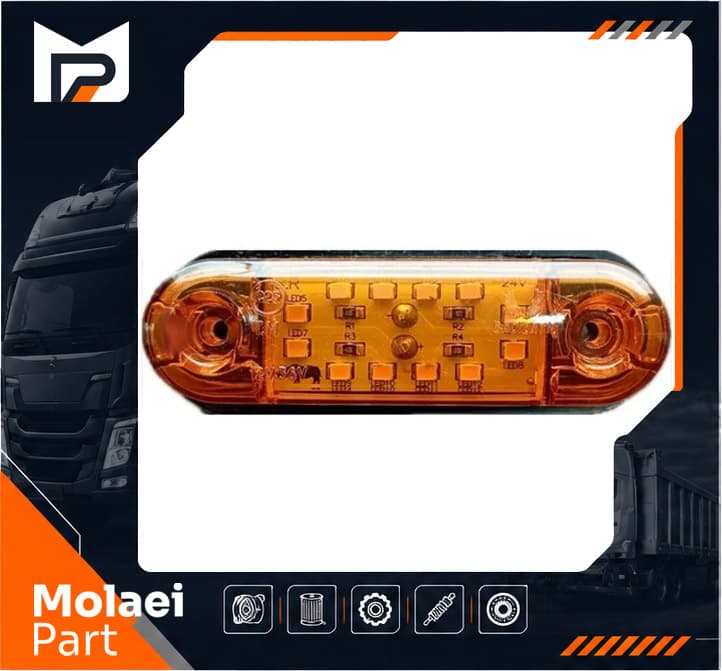 چراغ بغل کامیون 202 چشمک زن 12-24