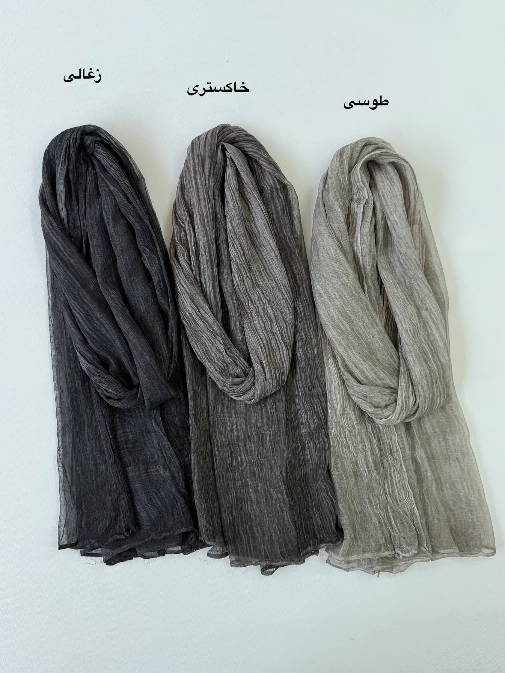 شال حریر نخ سنگشور وارداتی کد 310 — تصویر ۲