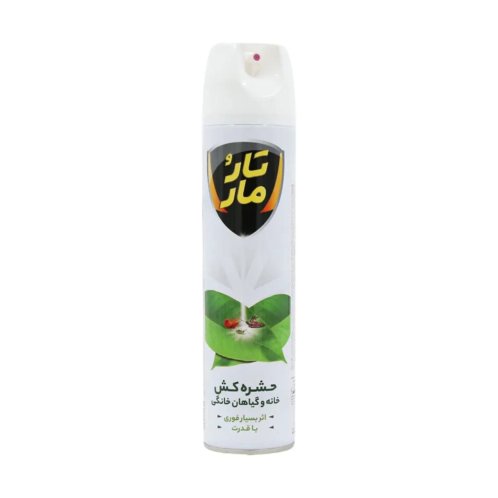 اسپری حشره کش خانه و گیاهان خانگی تارومار 400 میلی لیتر — تصویر ۲