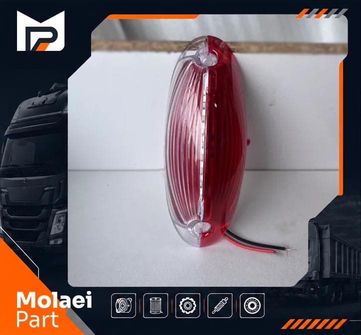 چراغ سبقت اتوبوس و کامیون (قرمز-سفید)