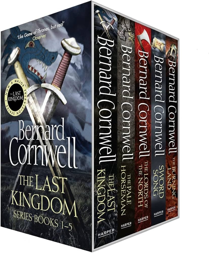 کتاب The Last Kingdom Series: Books 1–13 (مجموعه آخرین پادشاهی: کتابهای ۱ تا ۱۳) نسخه انگلیسی PDF | برنارد کورنول