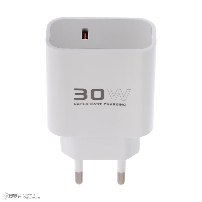 شارژر دیواری کانفلون مدل C18C 30 وات به همراه کابل USB-C
