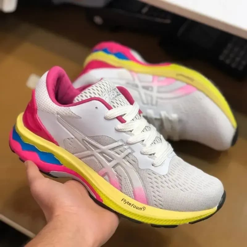 کفش اسیکس Gel Nimbus مردانه سفید اسپرت سبک راحت پیادهروی روزمره — تصویر ۸